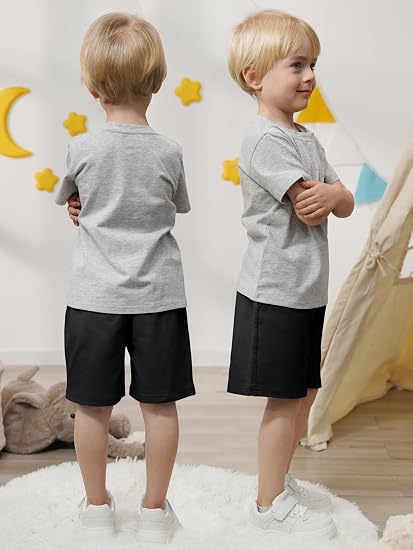 Resinta Boys Cotton Shorts 4-Pack