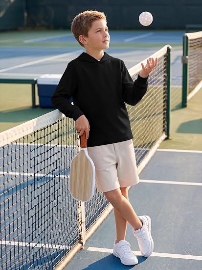 Haloumoning Boys Hooded Sweatshirt