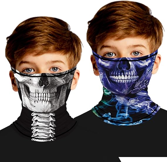 Ainuno Kids Neck Gaiter 2-Pack