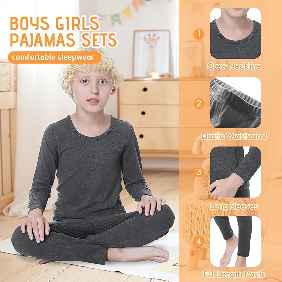 Zando Boys Thermal Underwear Set 3-Pack