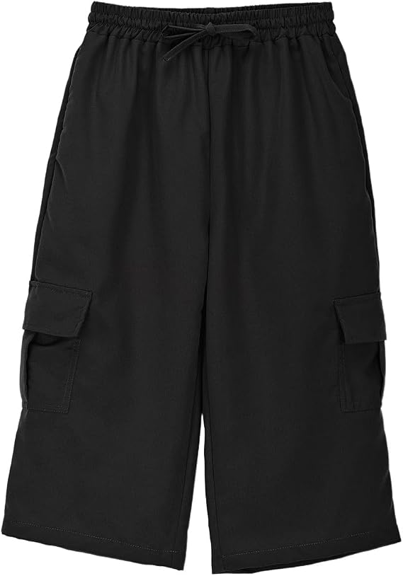 Boys Quick-Dry Cargo Jogger Shorts