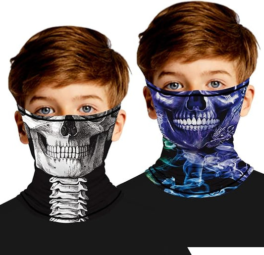 Ainuno Kids Neck Gaiter 2-Pack