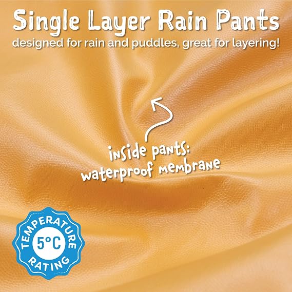 JAN & JUL Puddle-Dry Kids Rain Pants