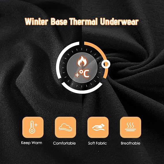Zando Boys Thermal Underwear Set 3-Pack
